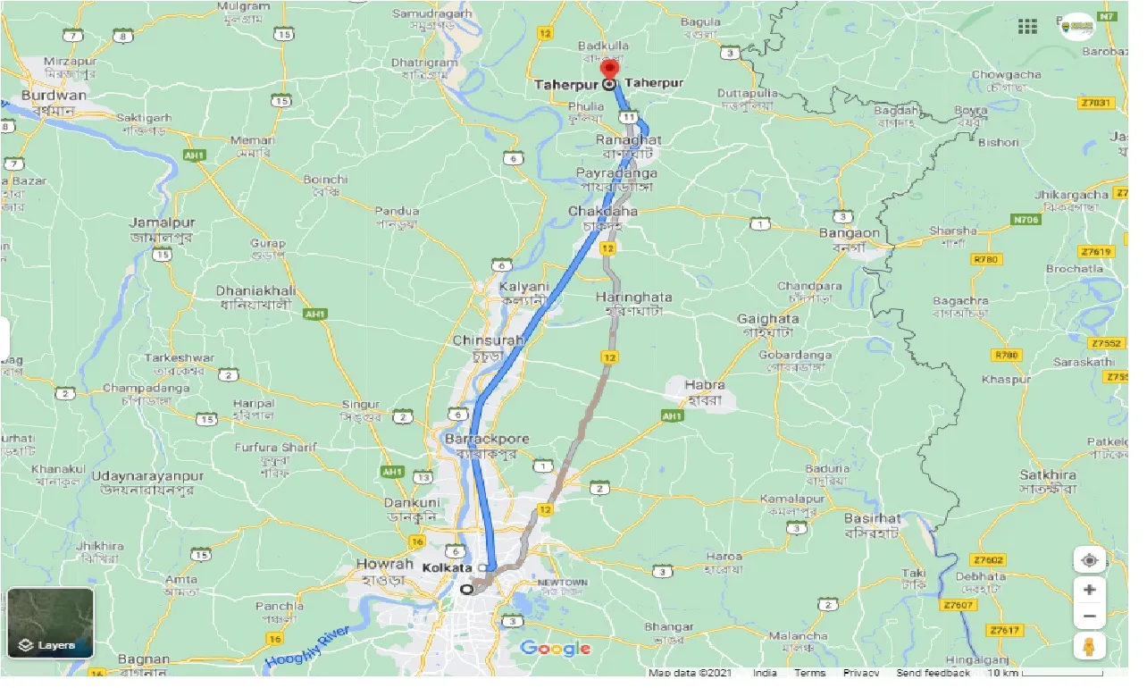 kolkata-to-taherpur-one-way