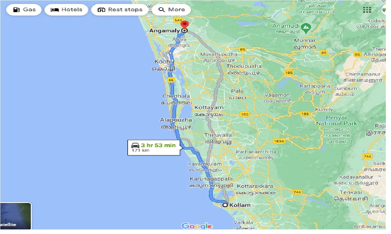 kollam-to-angamaly-taxi