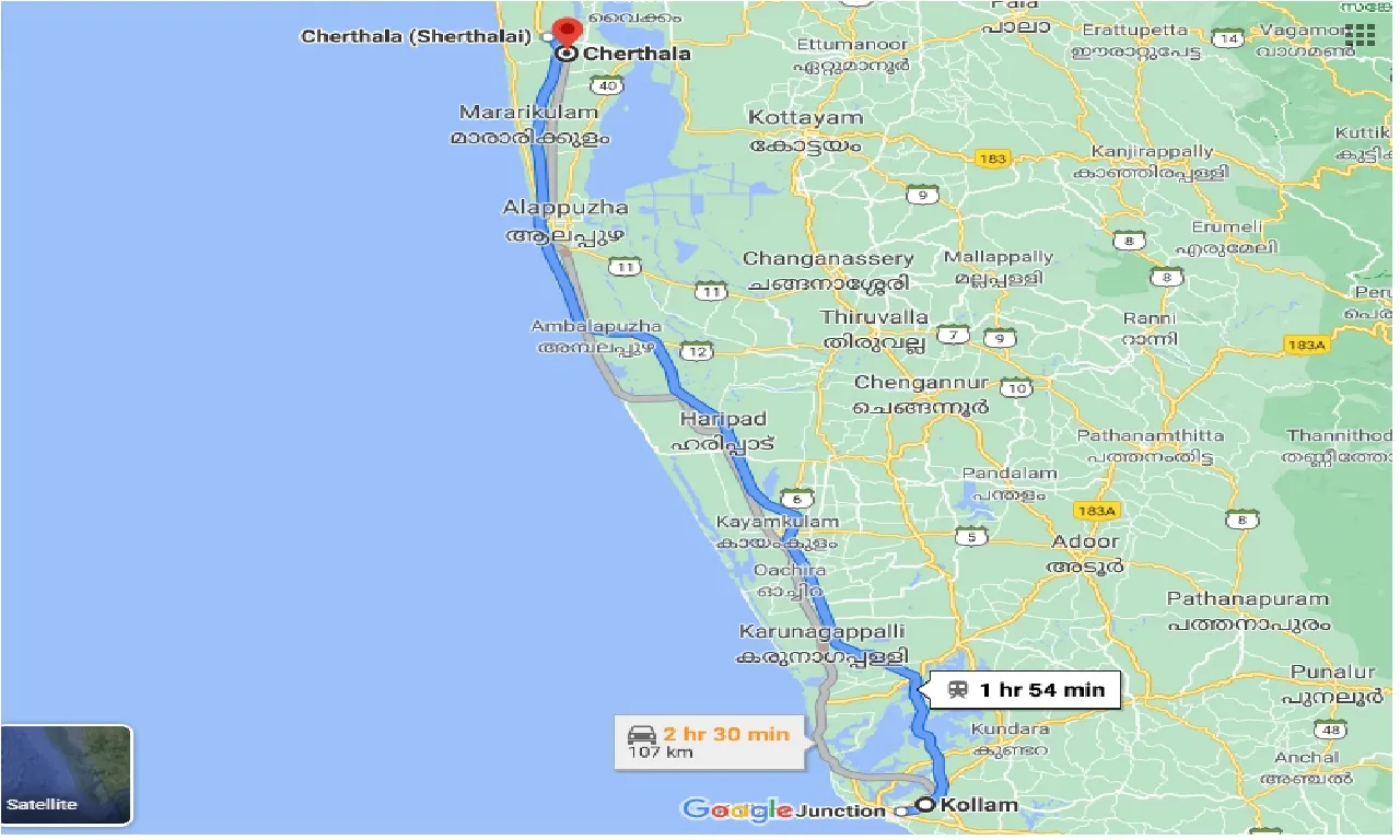 kollam-to-cherthala-taxi