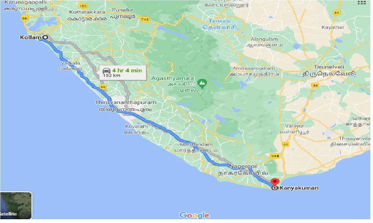 kollam-to-kanyakumari-taxi