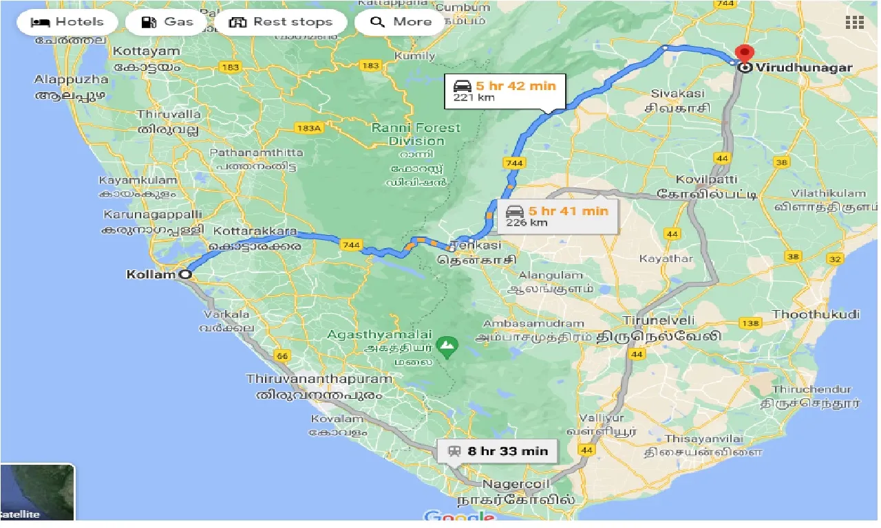 kollam-to-virudhunagar-one-way