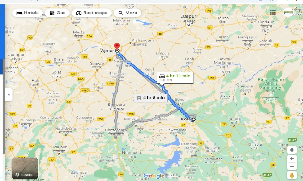 kota-to-ajmer-round-trip