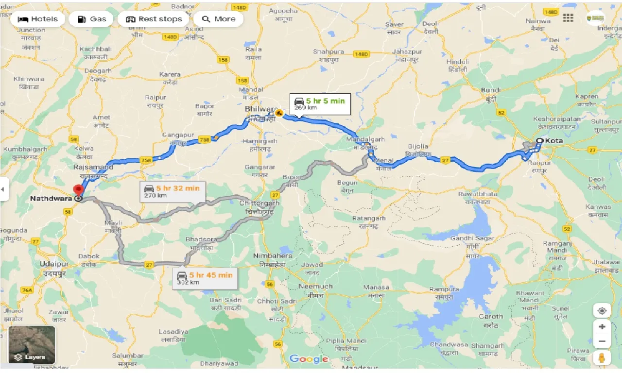 kota-to-nathdwara-round-trip