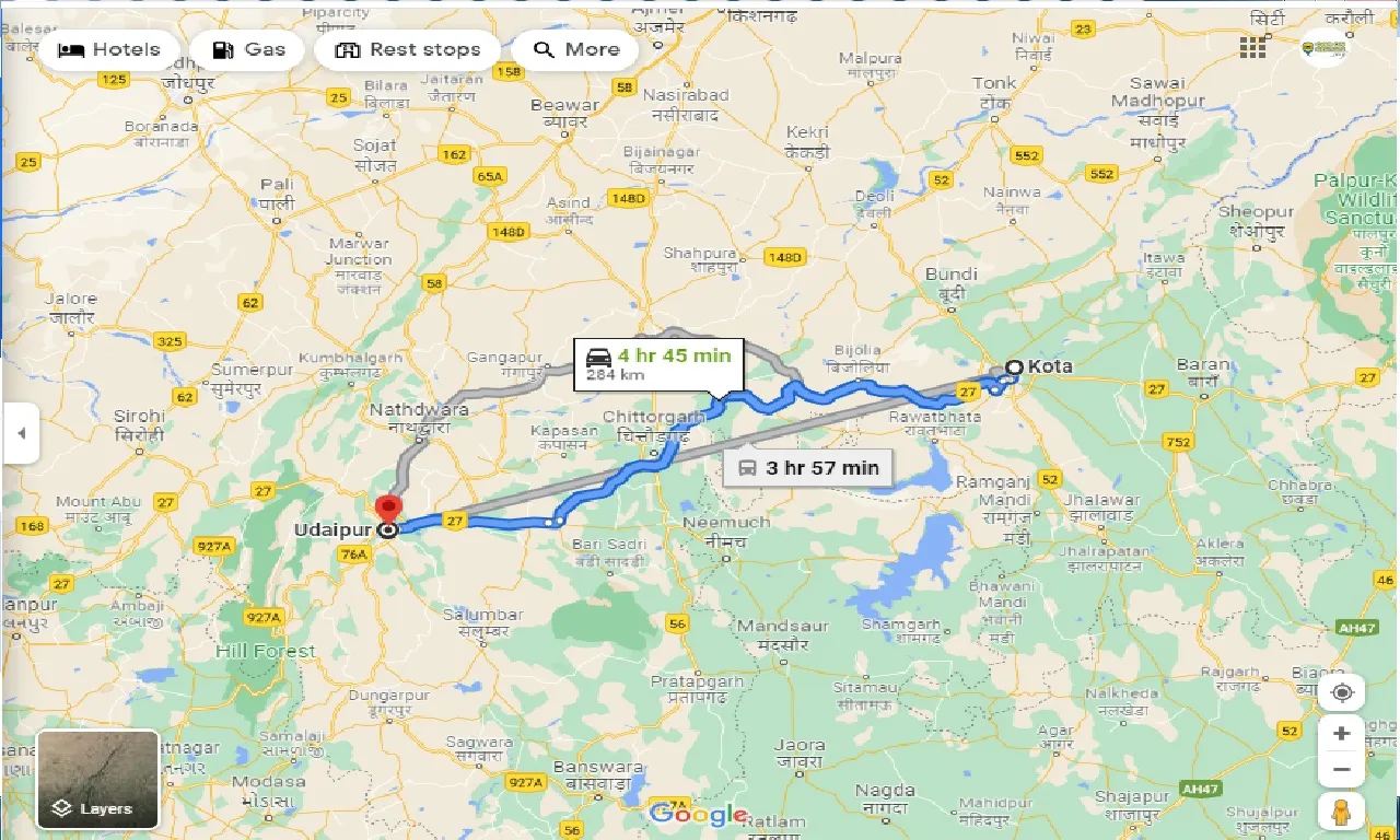 kota-to-udaipur-round-trip