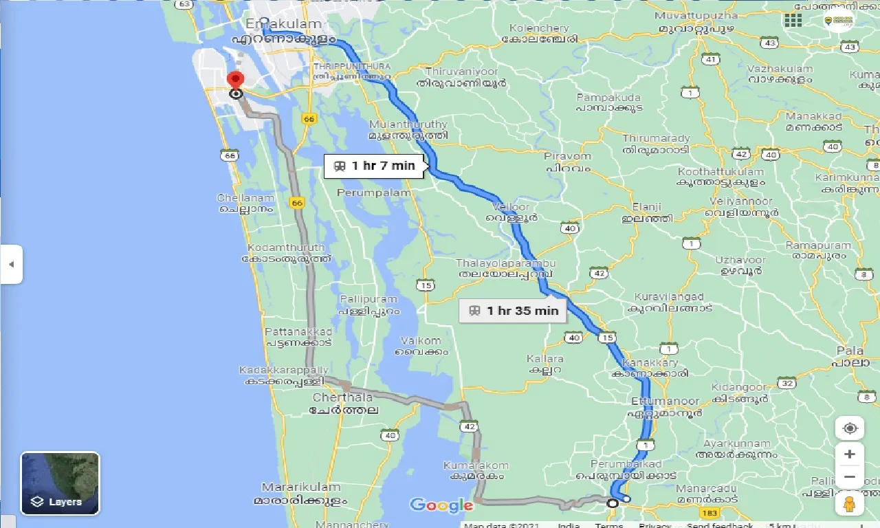 kottayam-to-ernakulam-one-way