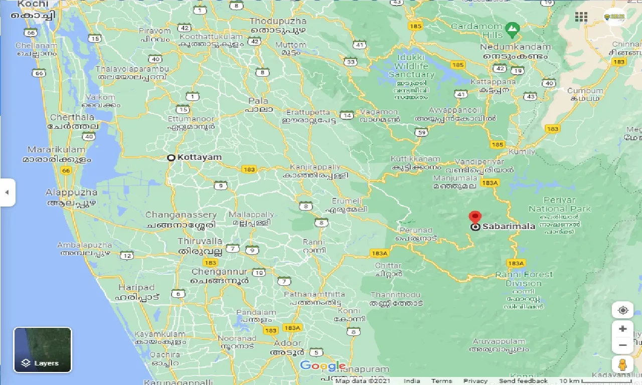 kottayam-to-sabarimala-one-way