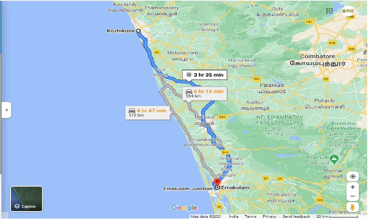 kozhikode-to-ernakulam-round-trip