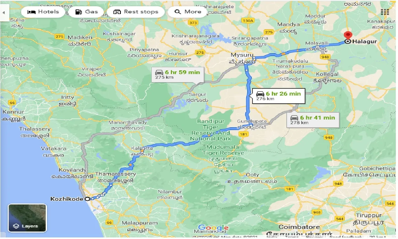 kozhikode-to-halagur-one-way