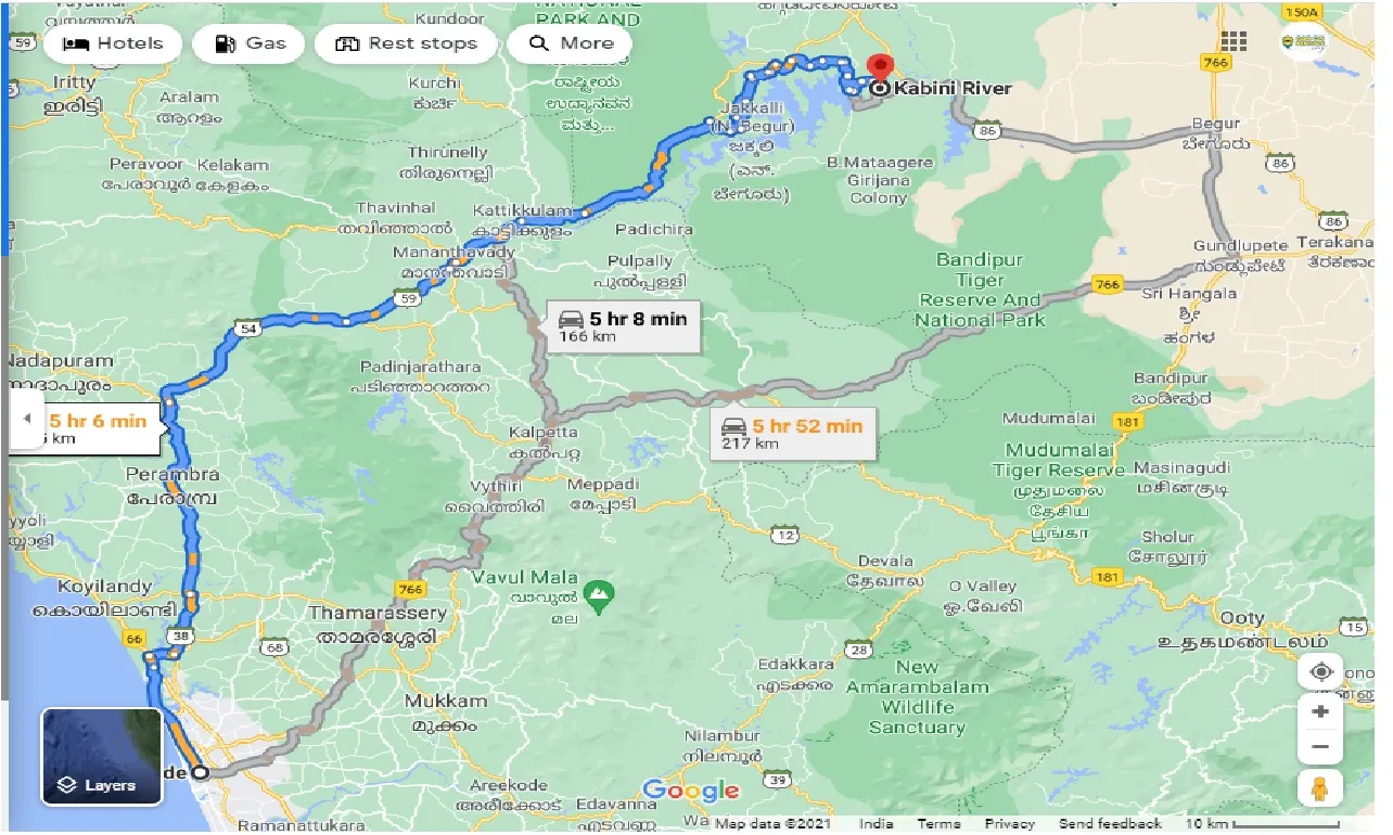 kozhikode-to-kabini-outstation