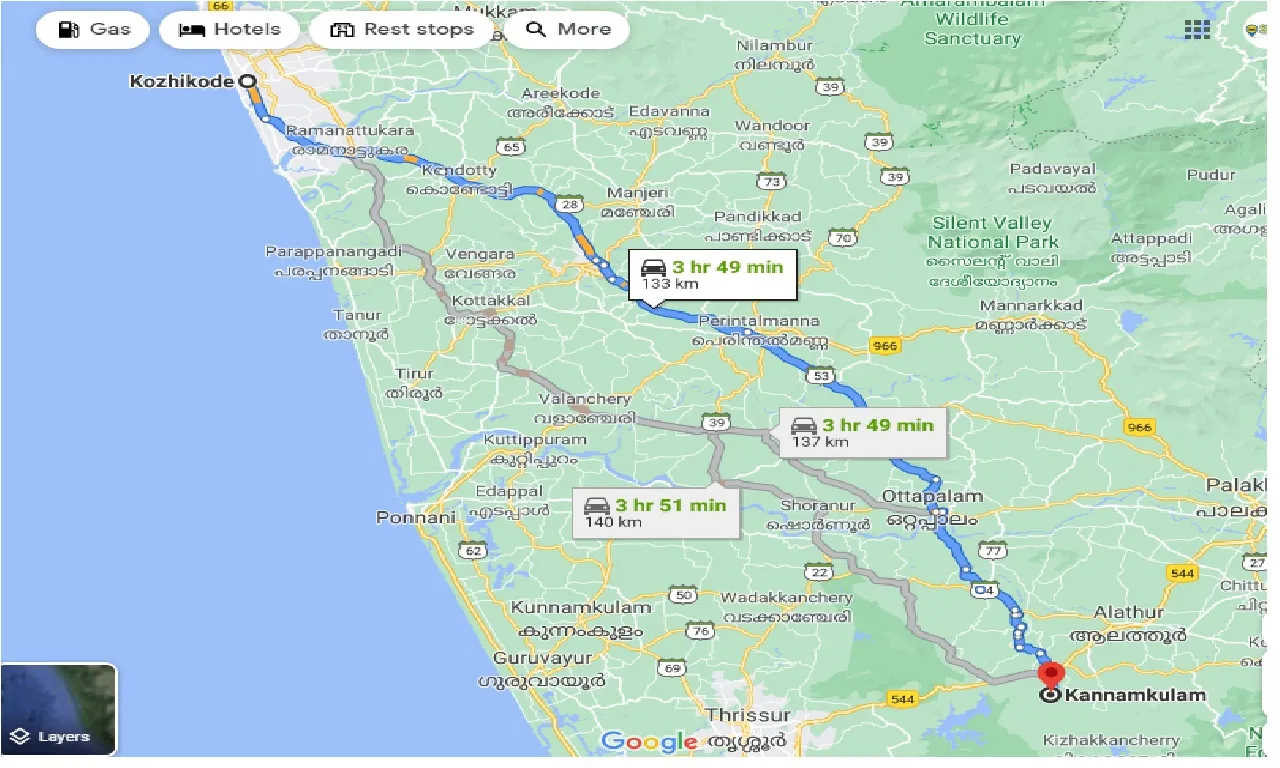 kozhikode-to-kannamkulam-one-way