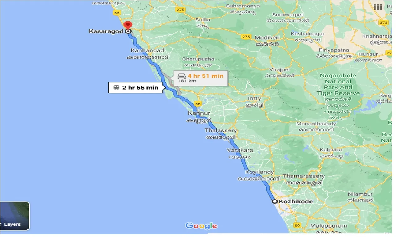 kozhikode-to-kasaragod-one-way