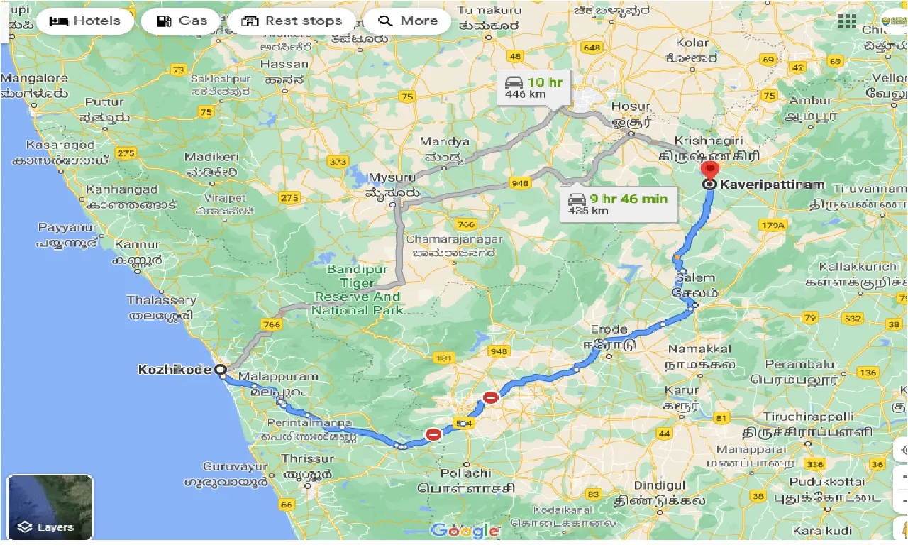 kozhikode-to-kaveripattinam-one-way