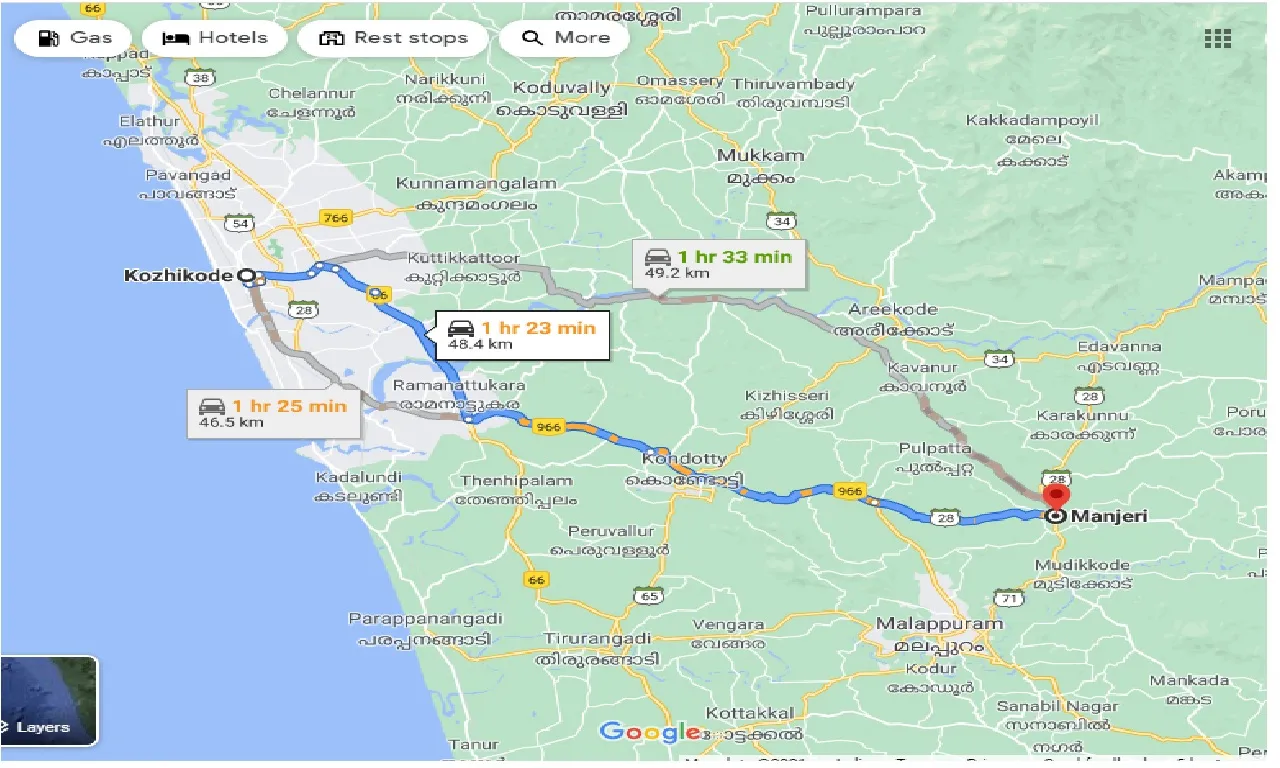 kozhikode-to-manjeri-taxi