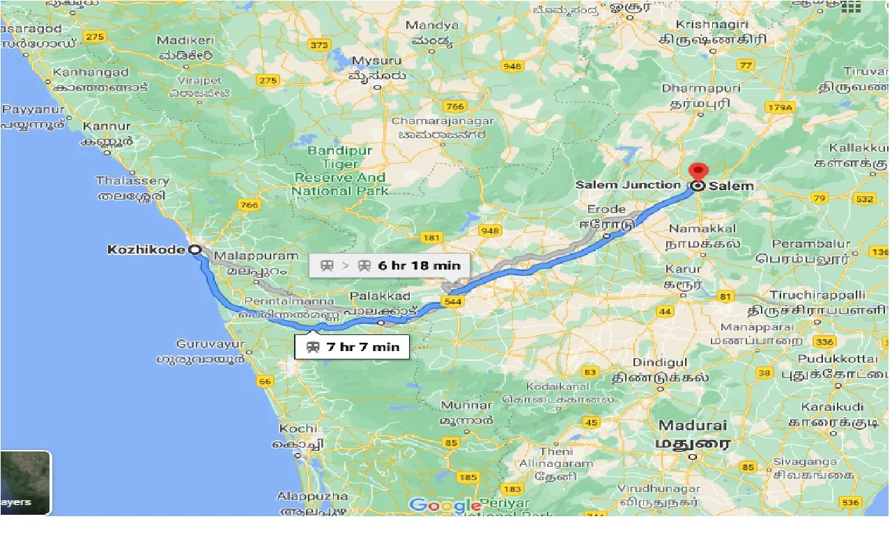 kozhikode-to-salem-taxi