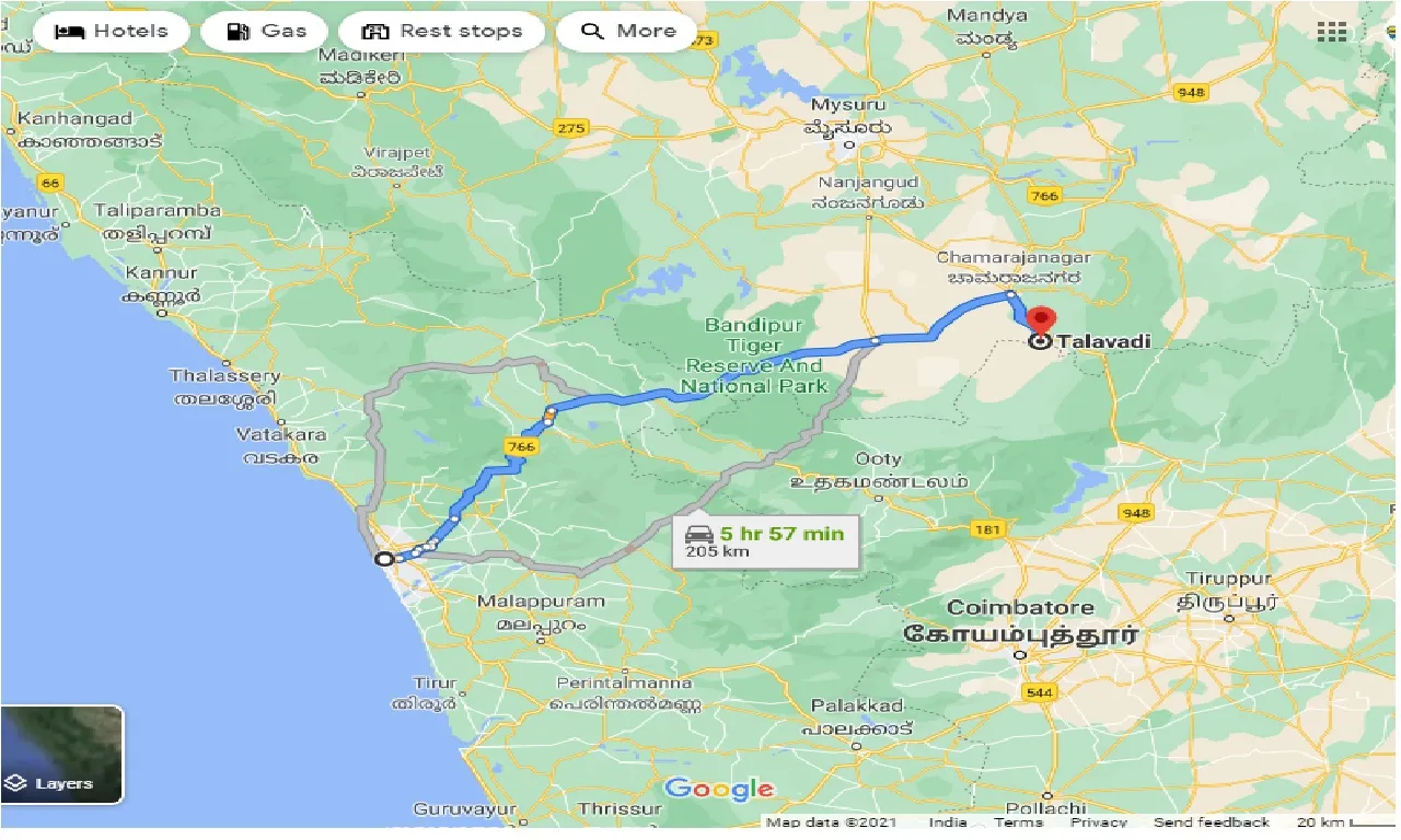 kozhikode-to-talavady-taxi