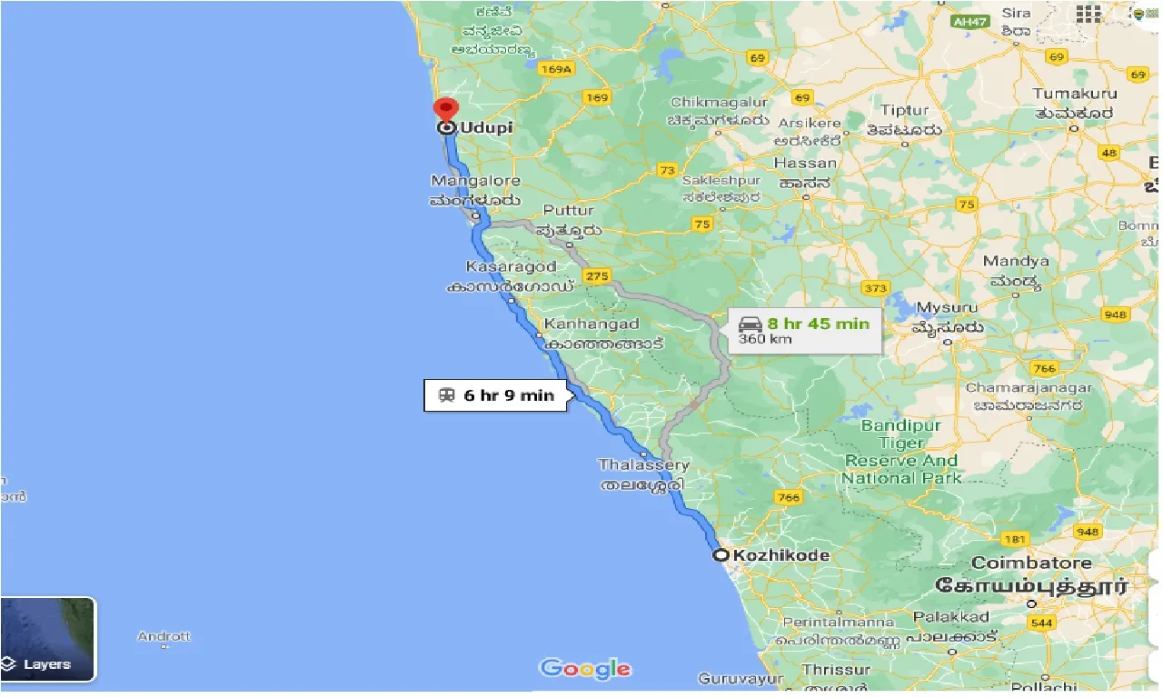 kozhikode-to-udupi-taxi