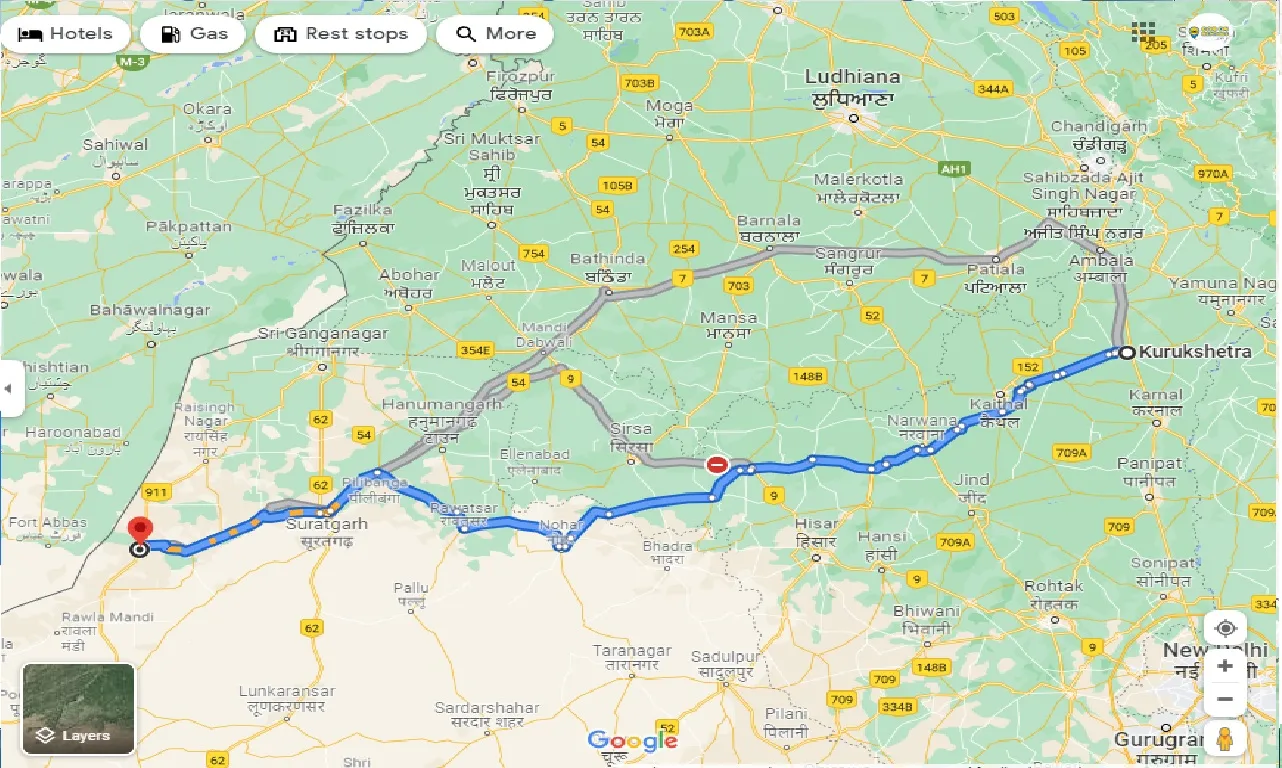 kurukshetra-to-anupgarh-one-way