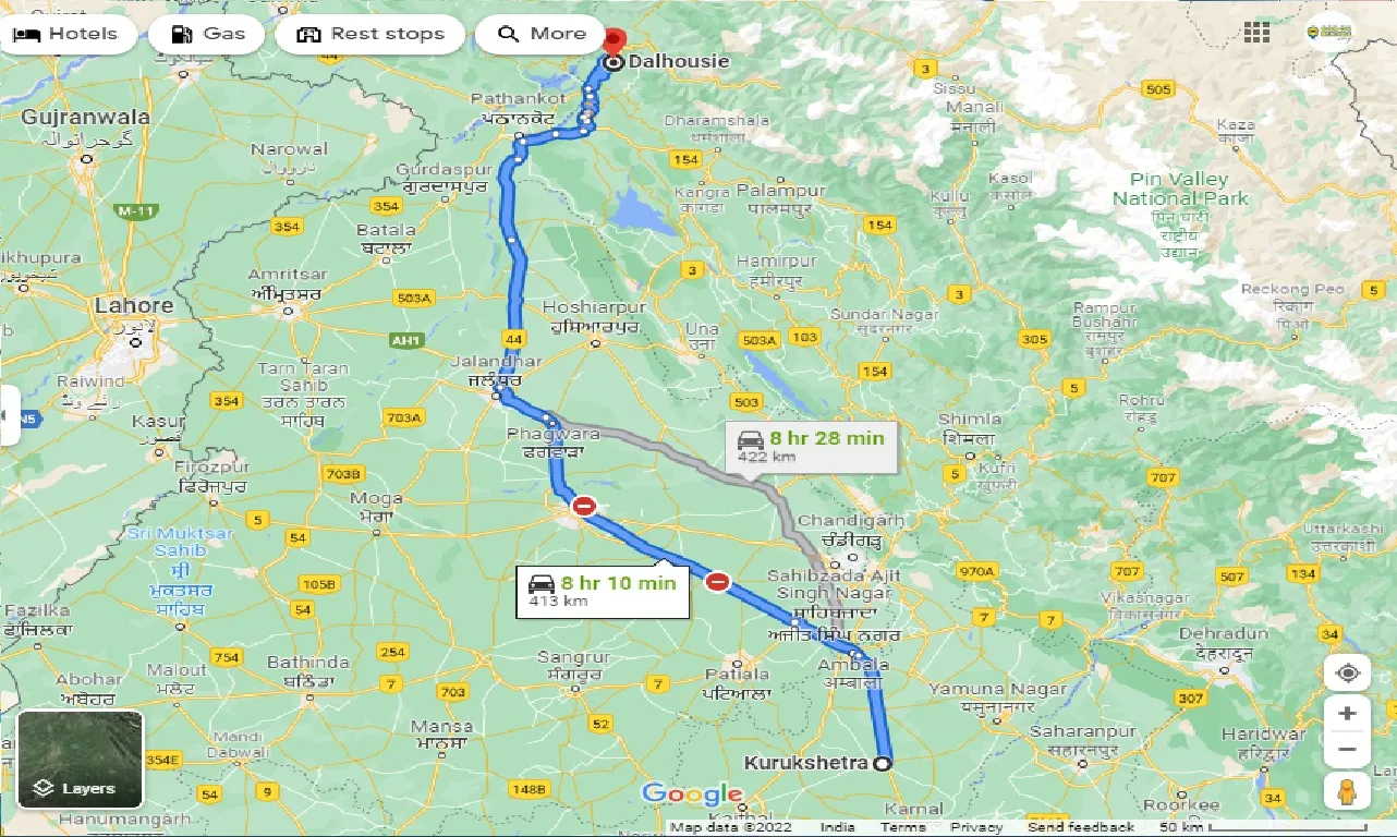 kurukshetra-to-dalhousie-one-way