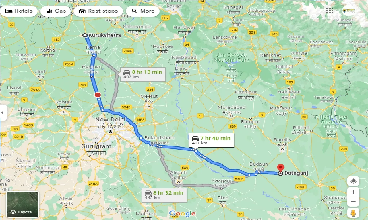 kurukshetra-to-dataganj-one-way