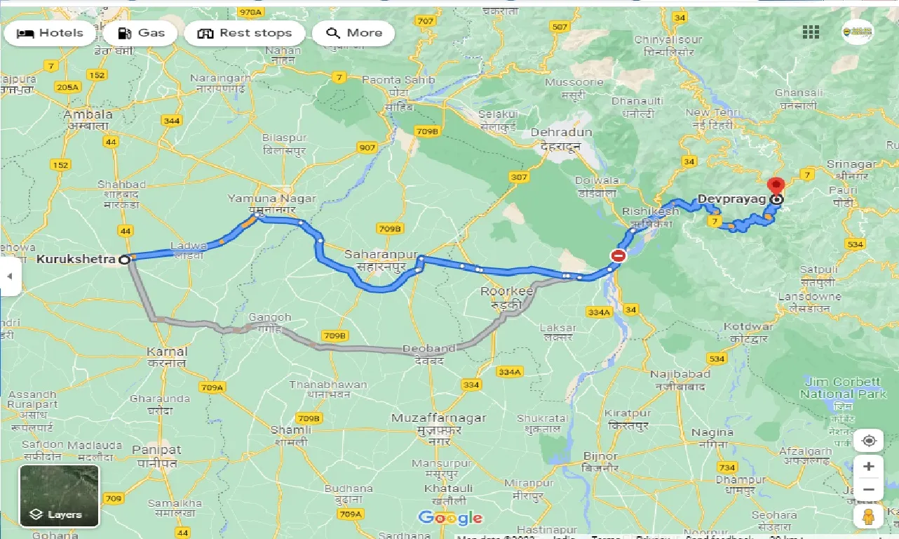 kurukshetra-to-devprayag-one-way