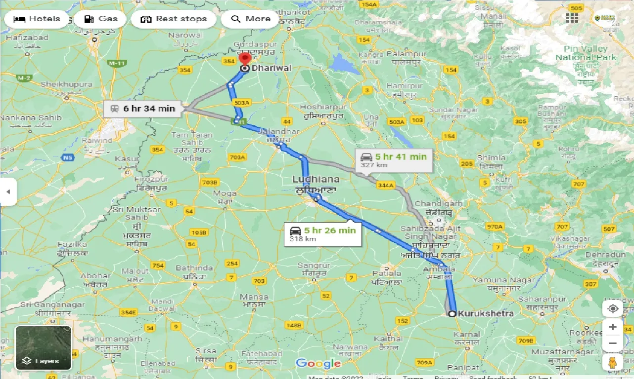 kurukshetra-to-dhariwal-taxi