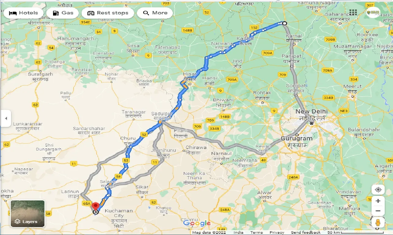 kurukshetra-to-didwana-one-way
