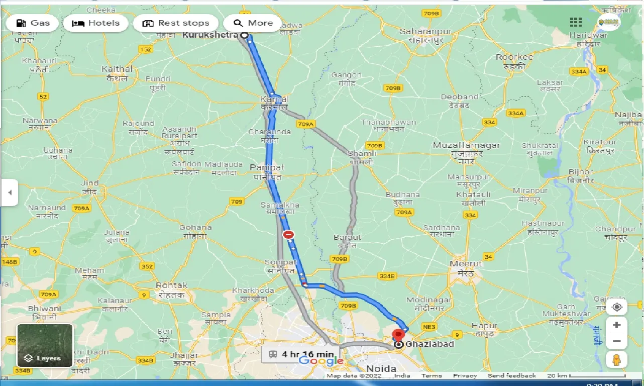 kurukshetra-to-ghaziabad-taxi