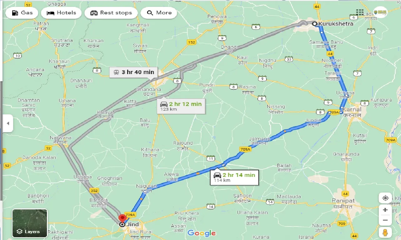 kurukshetra-to-jind-one-way