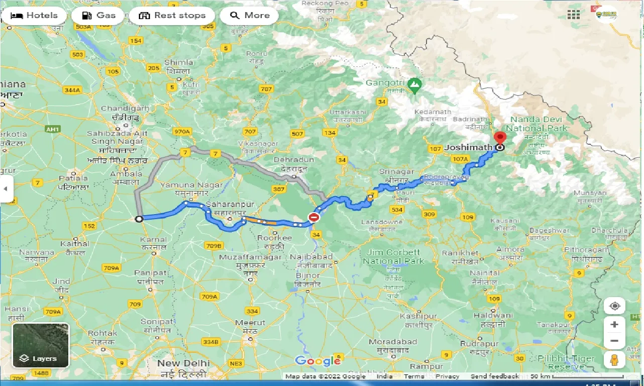 kurukshetra-to-joshimath-taxi
