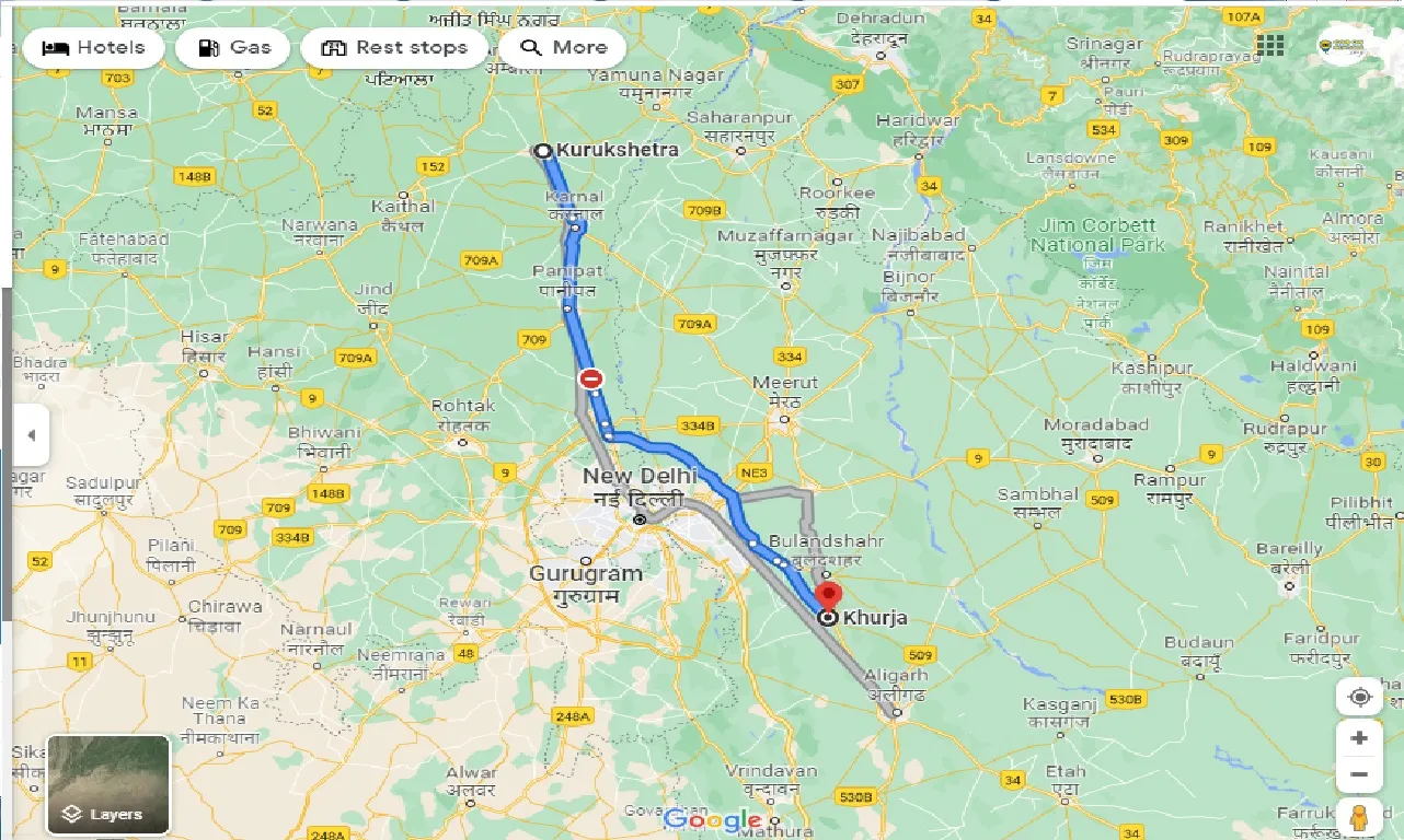 kurukshetra-to-khurja-one-way