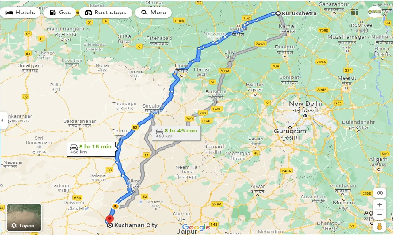 kurukshetra-to-kuchaman-city-one-way