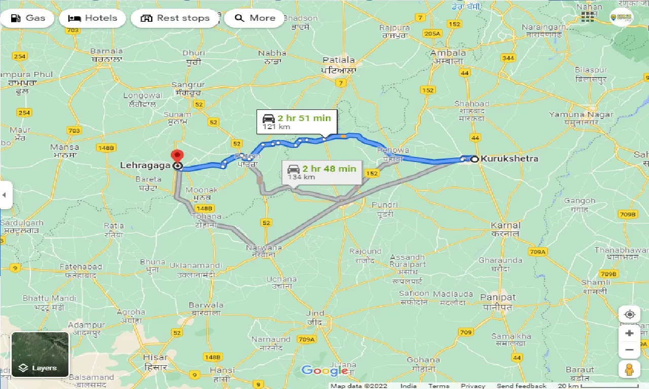 kurukshetra-to-lehragaga-taxi