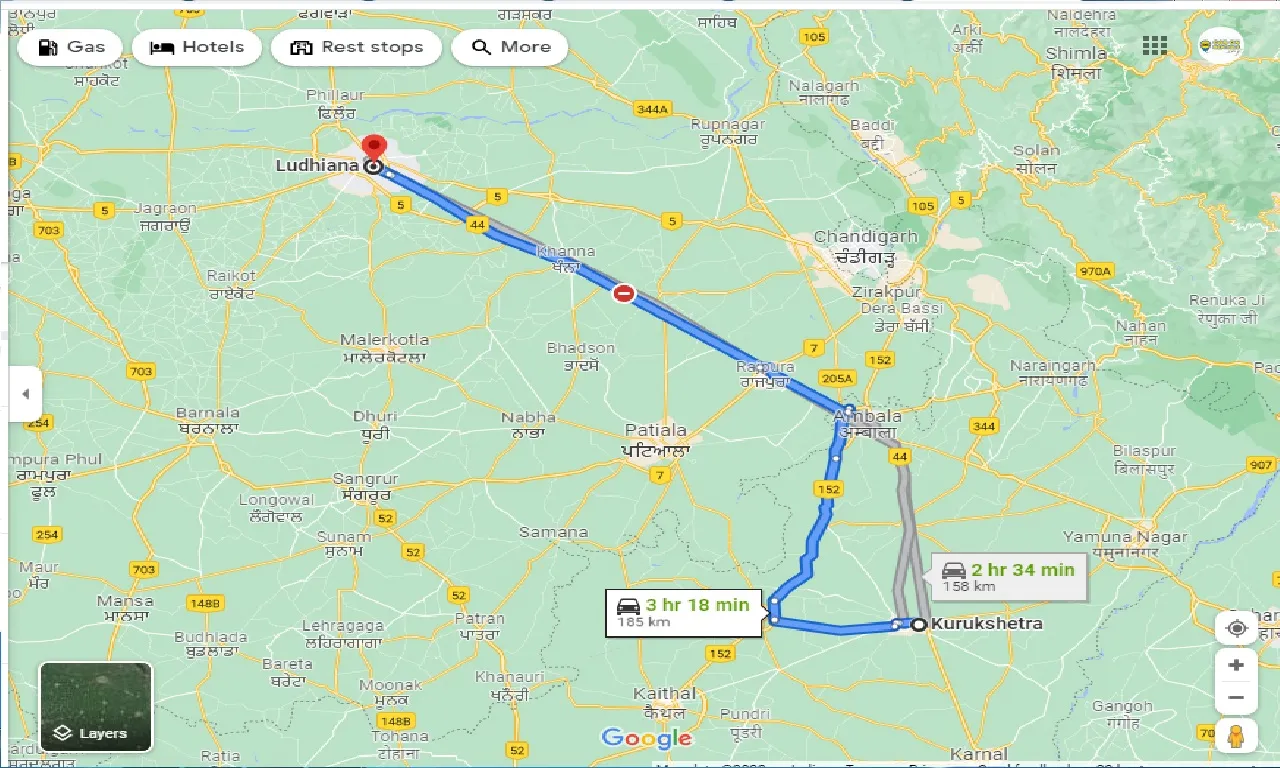 kurukshetra-to-ludhiana-one-way