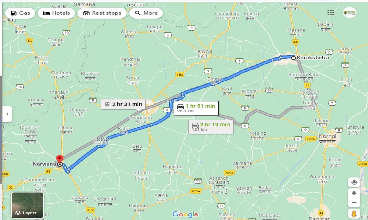 kurukshetra-to-narwana-one-way