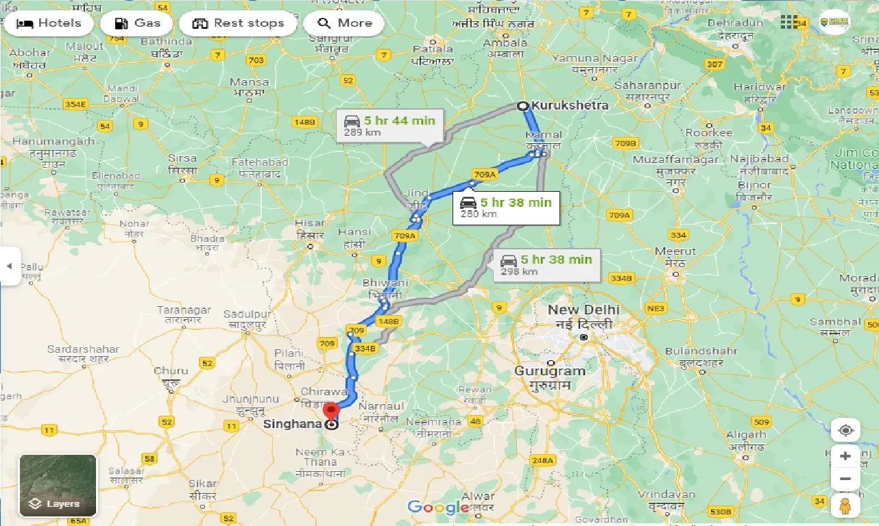 kurukshetra-to-singhana-taxi