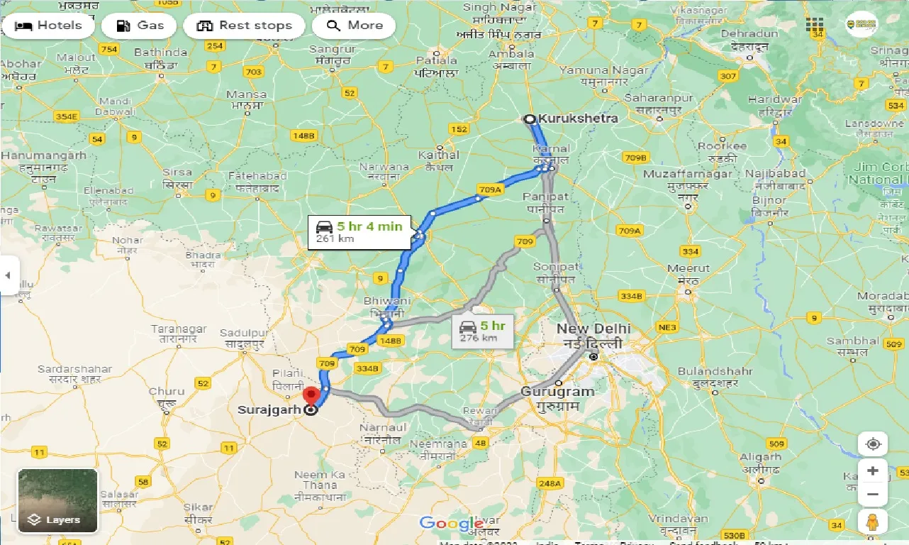 kurukshetra-to-surajgarh-one-way