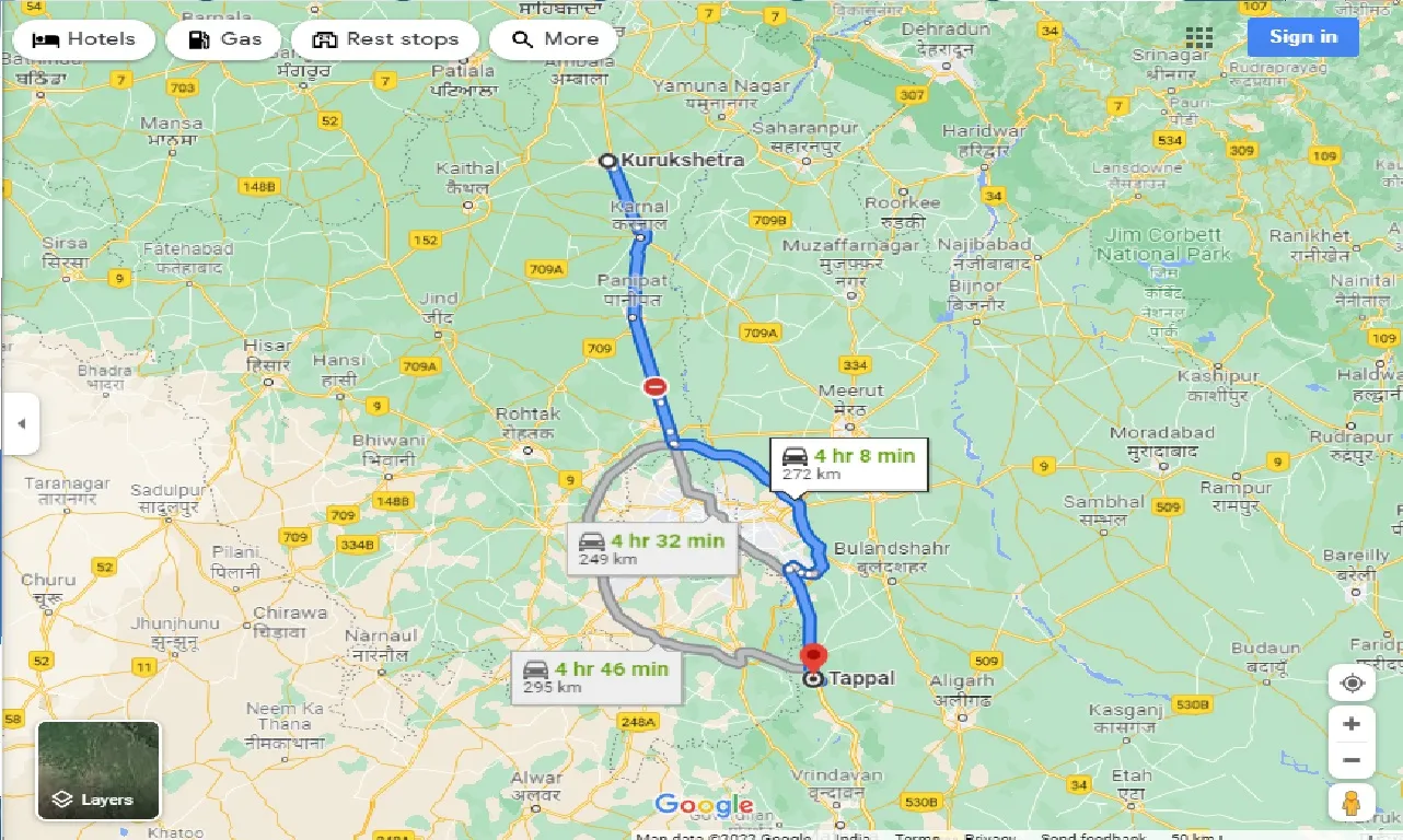 kurukshetra-to-tappal-taxi
