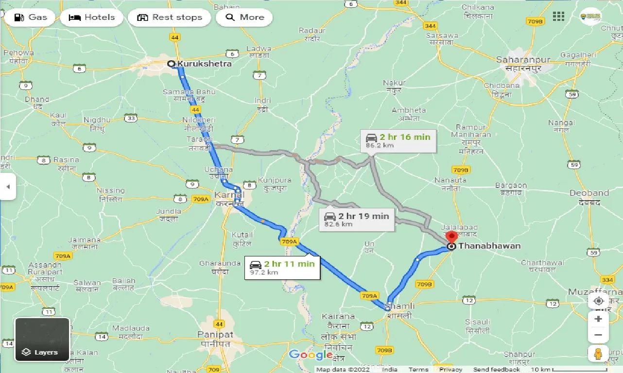 kurukshetra-to-thanabhawan-one-way