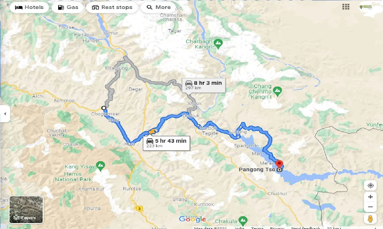 leh-to-pangong-round-trip