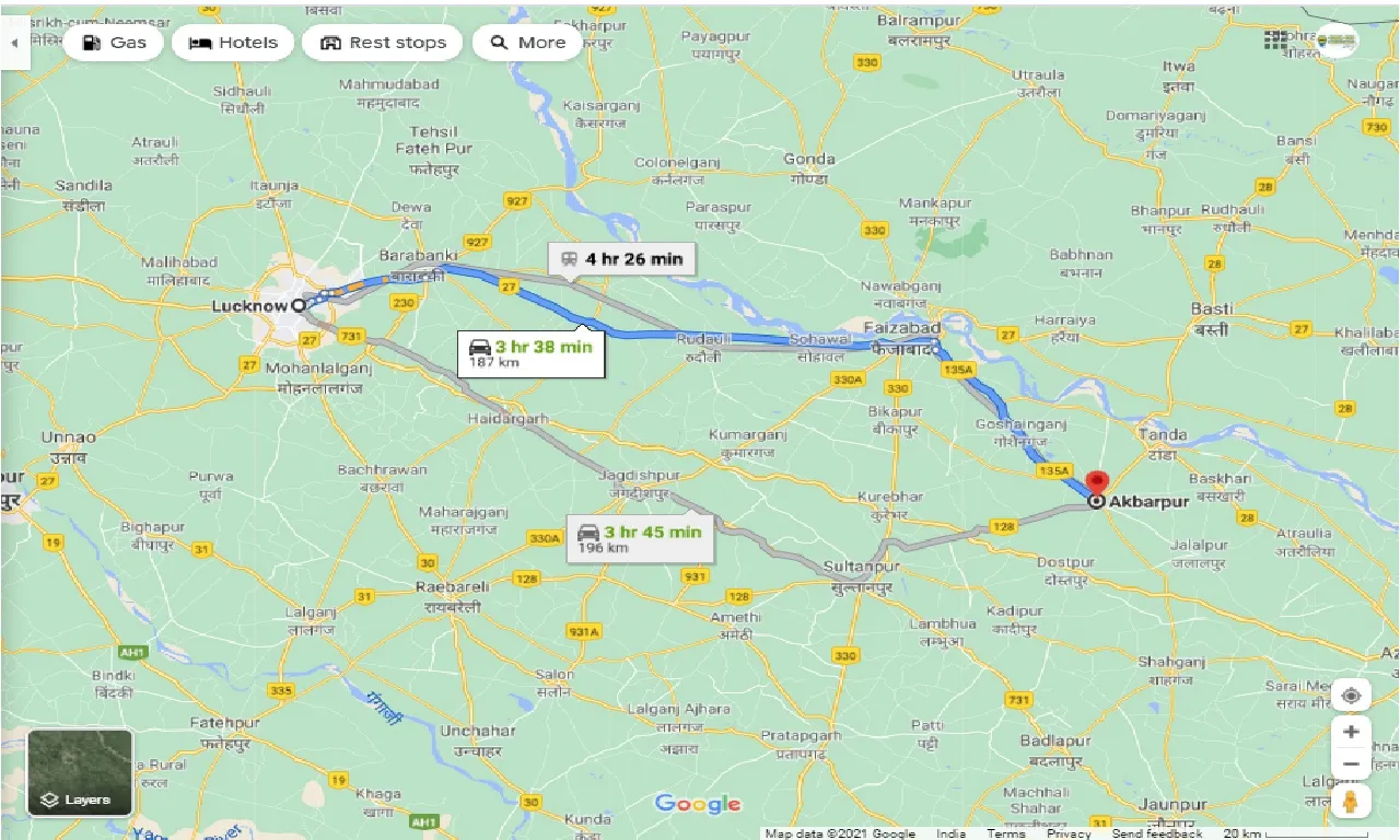 lucknow-to-akbarpur-round-trip