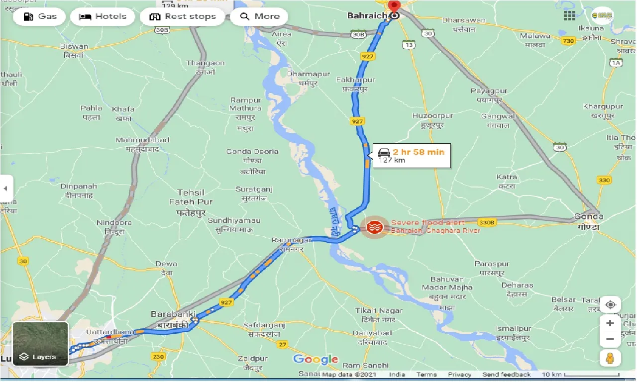 lucknow-to-bahraich-outstation