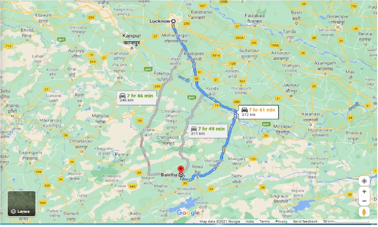 lucknow-to-bairiha-one-way