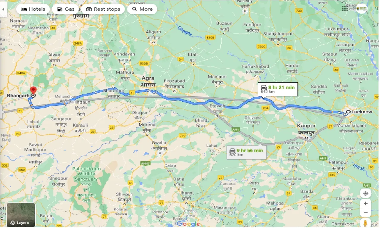 lucknow-to-bhangarh-one-way