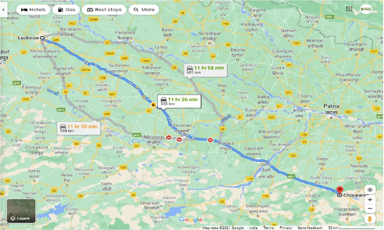 lucknow-to-chouparan-round-trip