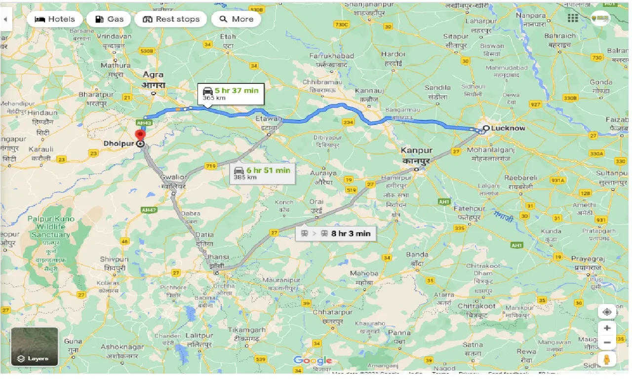 lucknow-to-dholpur-round-trip