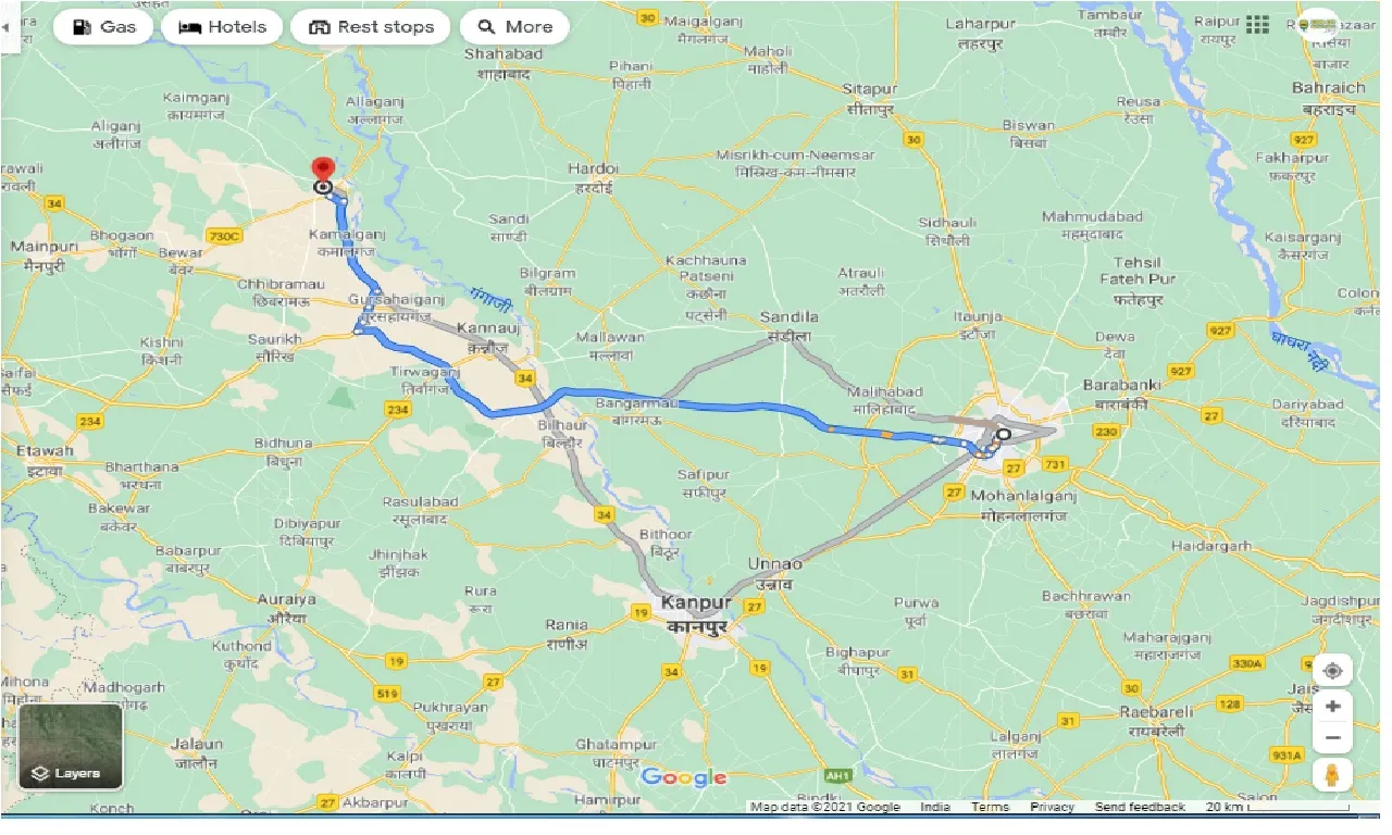 lucknow-to-farrukhabad-one-way