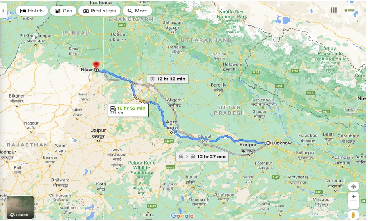lucknow-to-hisar-round-trip
