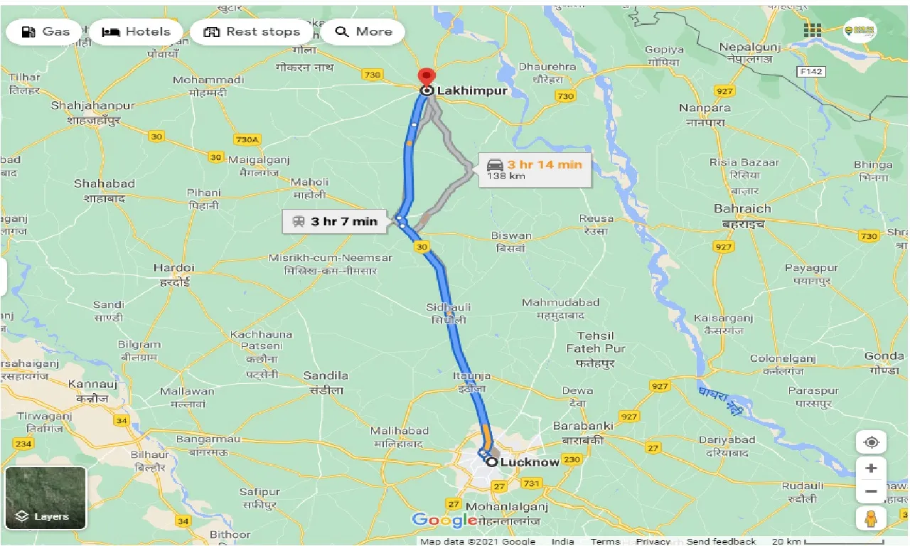 lucknow-to-lakhimpur-kheri-one-way