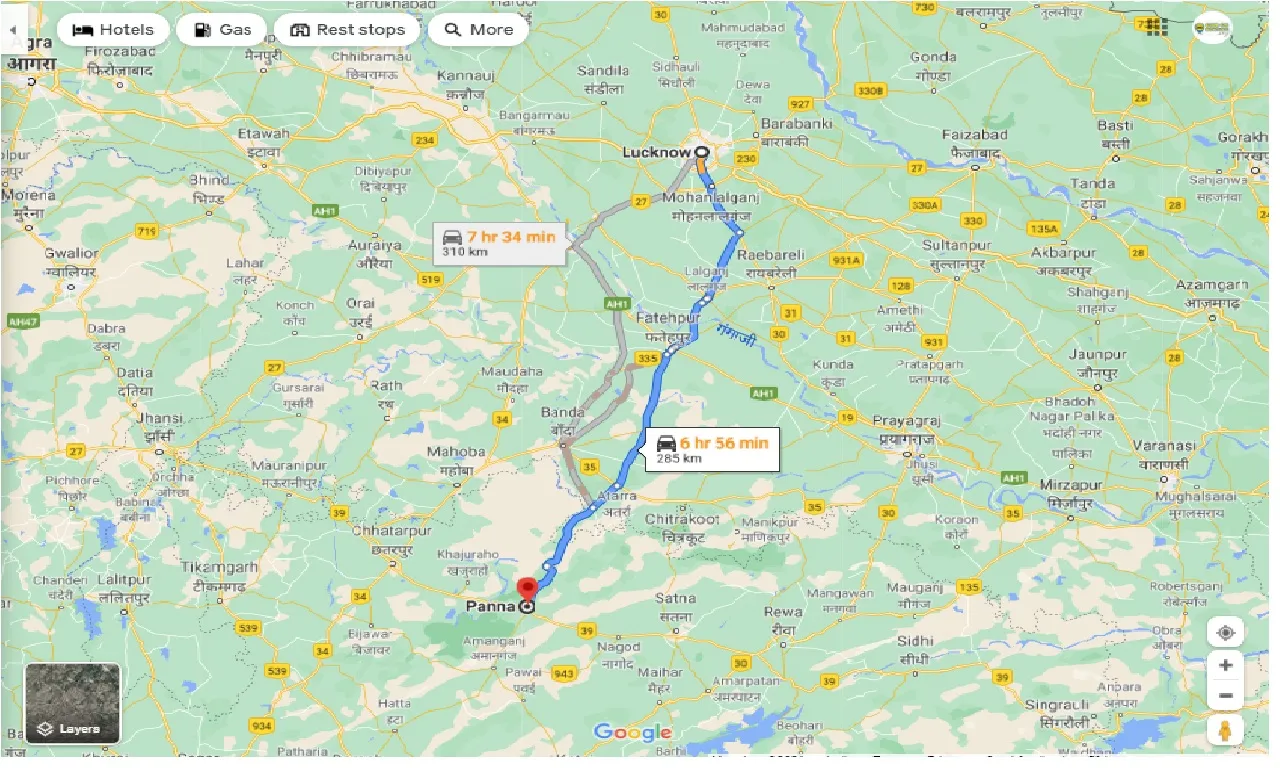 lucknow-to-panna-one-way
