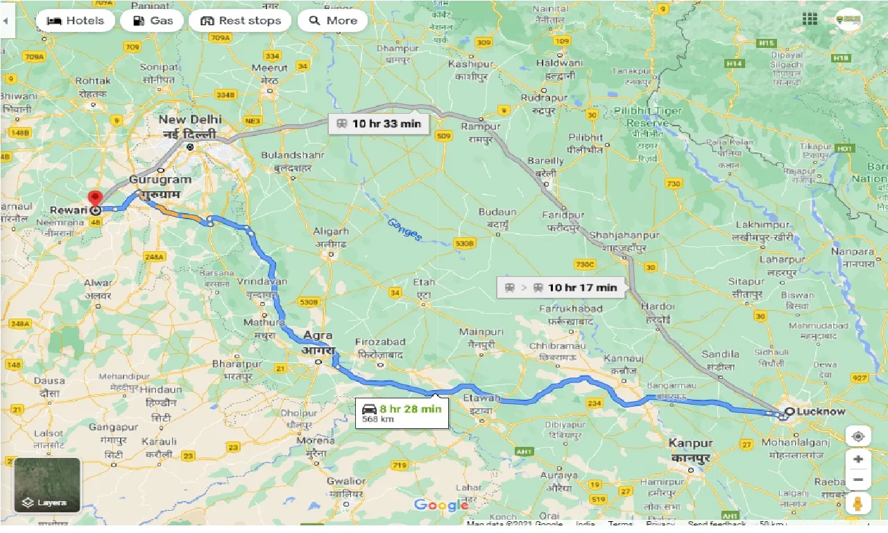 lucknow-to-rewari-round-trip